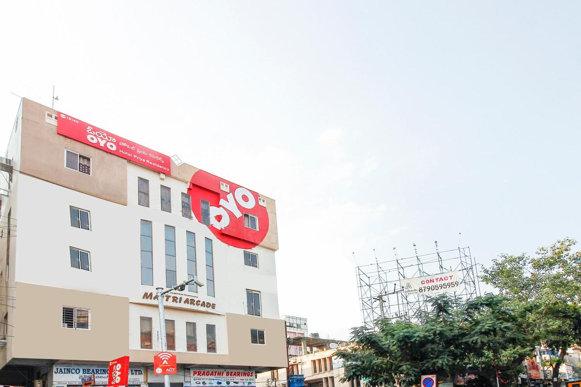 Hotel O Priya Residency 세쿤데라바드 외부 사진